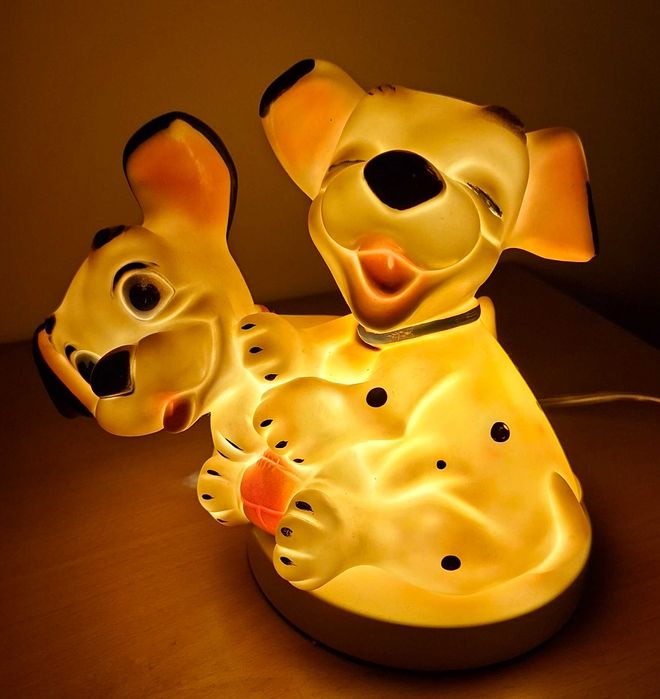 Candeeiro de Criança. Cãezinhos Disney