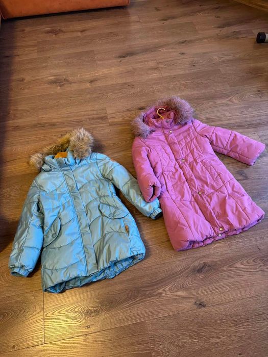 Зимова пухова куртка, пальто Reima, Lenne, р.122-128