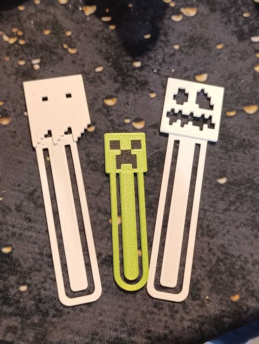 Zakładki do książek Minecraft 3 sztuki