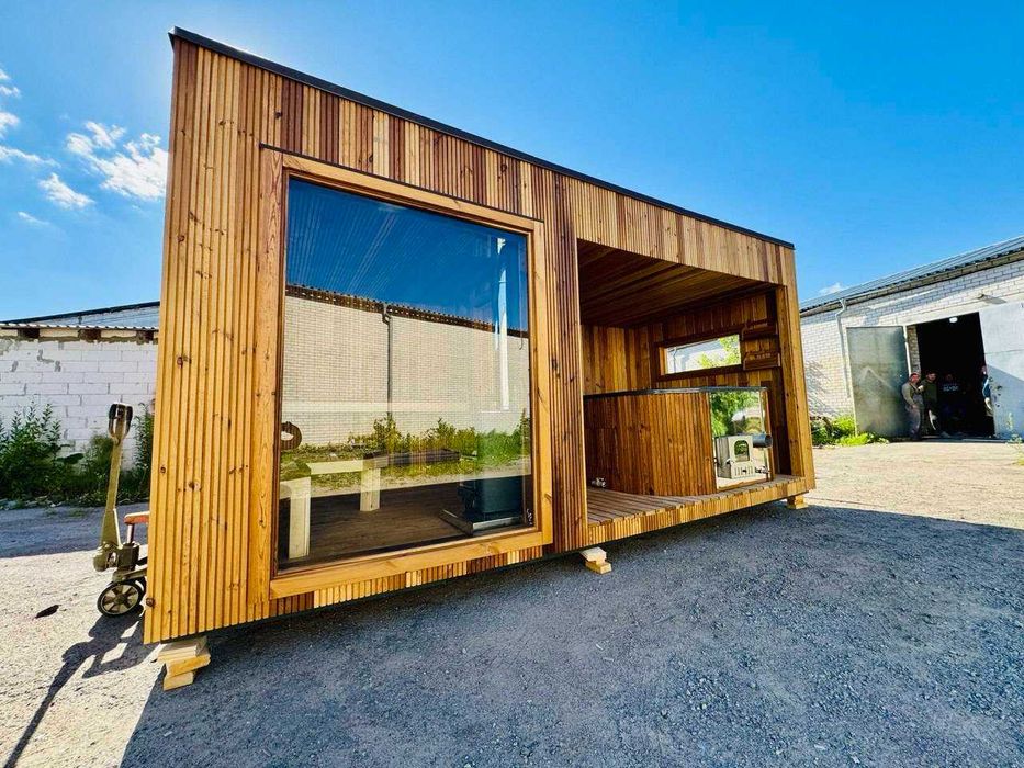 ЕКОГЛОГІЧНО! Чан! Баня! Джакузі! Спа-купелі! Баня з чаном джакузі!