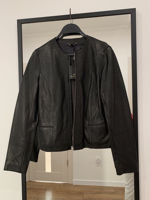 Шкіряна куртка Massimo Dutti нова