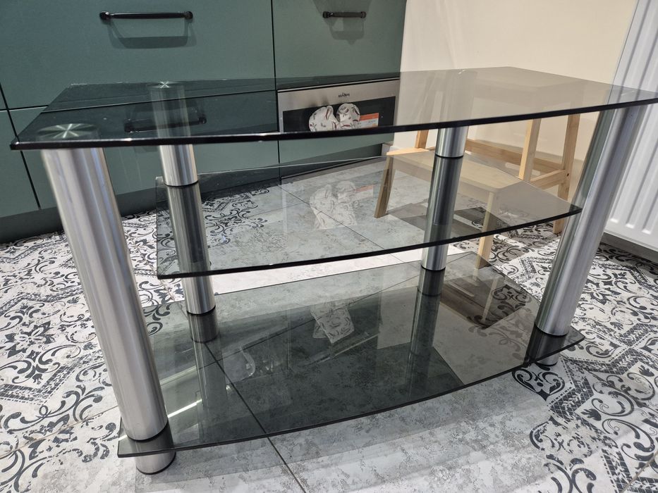 Stolik szklany RTV 53x84x40 [cm]