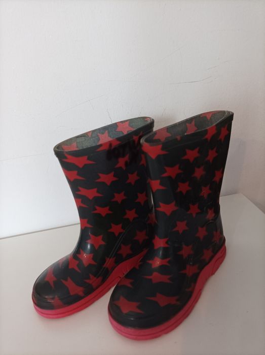 Buty kalosze gumiaki dla chłopca i dziewczynki rozmiar 25