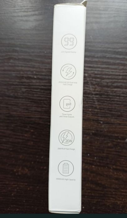 Зарядний пристрій, Повербанк, УМБ Baseus Adaman 10000mAh 22.5W