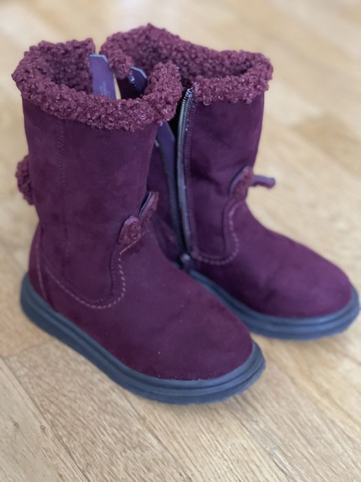 Взуття для дівчинки утеплені не холодна зима воловідштовхуючі. M&S
