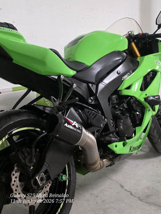 Moto kawazaki  ninja zx6r