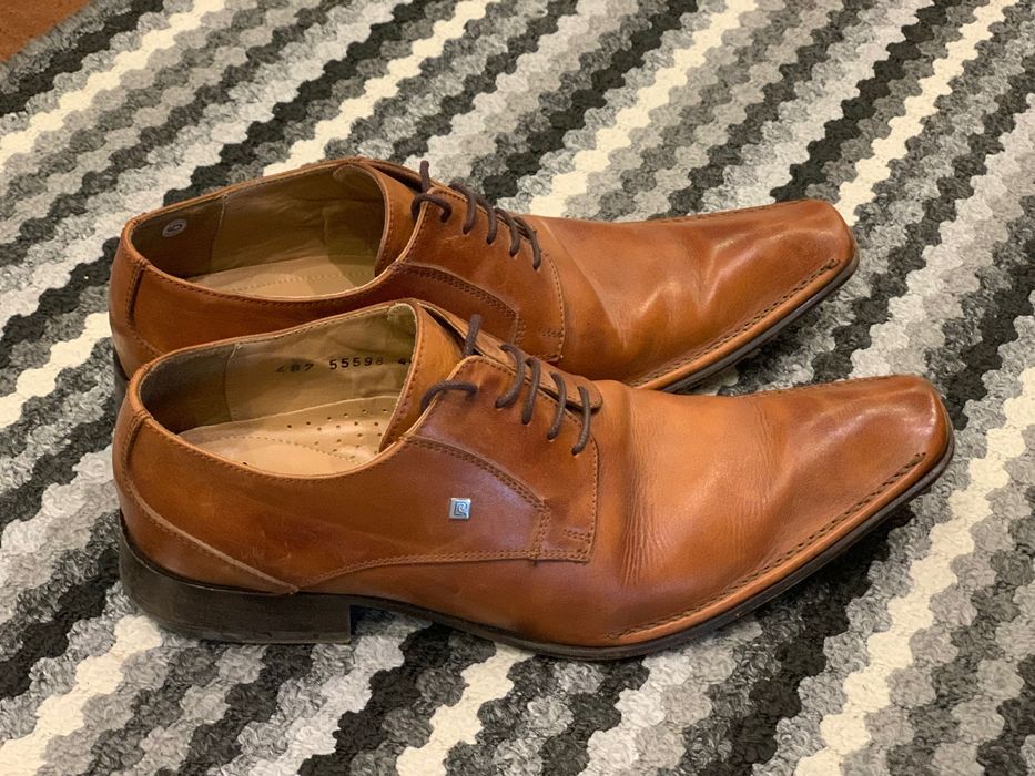 Чоловічі шкіряні туфлі  Pierre Cardin