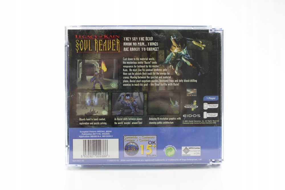 Gra Soul Reaver Sega Dreamcast