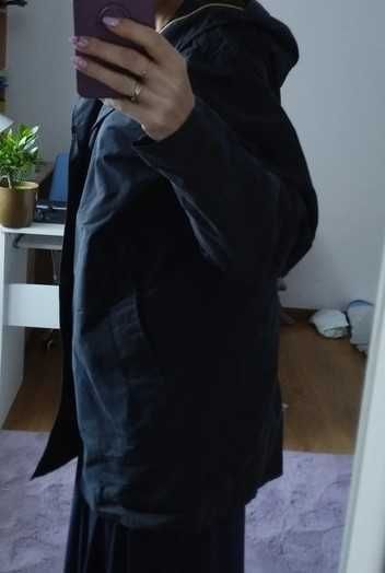 Kurtka parka przeciwdeszczowa granatowa Homebound M/L kod982