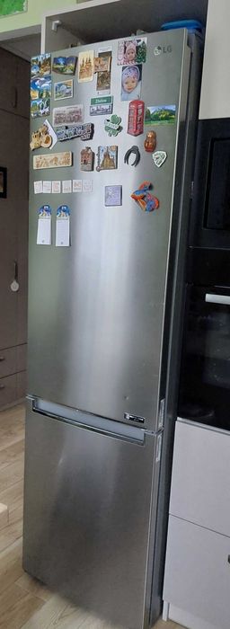 Lodówko-zamrażarka LG  GBB72SAEFN 203 cm Pełny No Frost . Używana