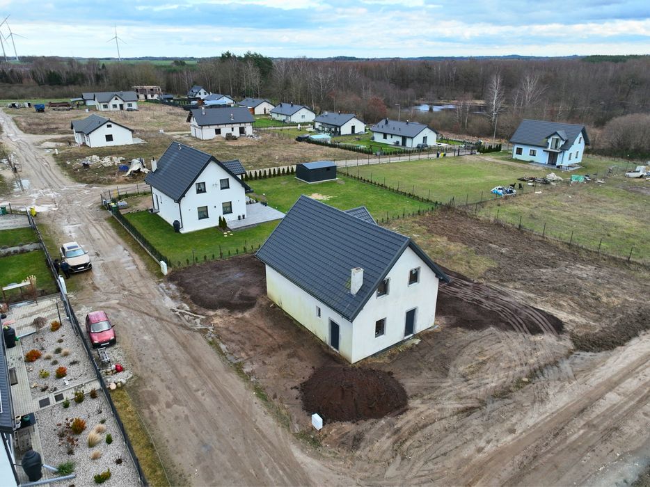 Dom jednorodzinny 120 m² | działka 1000 m² | stan surowy zamknięty