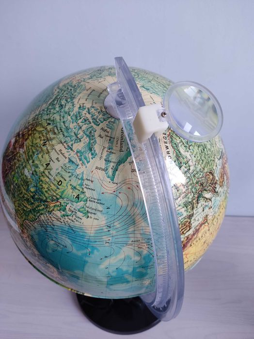 Globus podświetlany z lupą Tecnodidattica