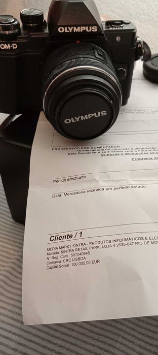 Olympus OM-D E-m10 mark II, muito pouco usada