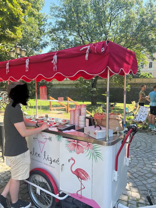 Rower gastronomiczny do lodow stan b. dobry