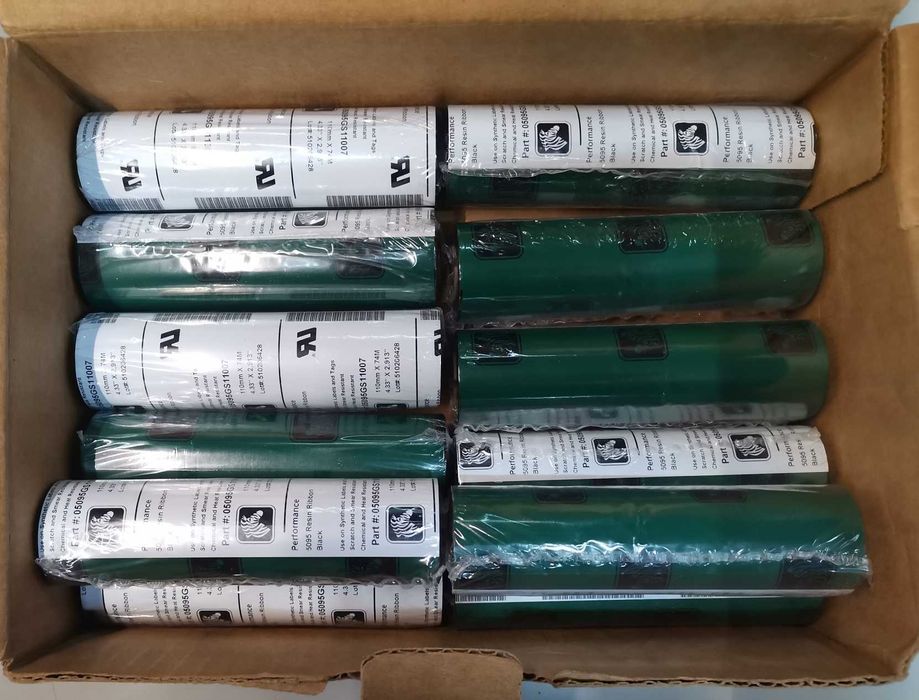 Fitas Zebra Resina (110mm x 74M)