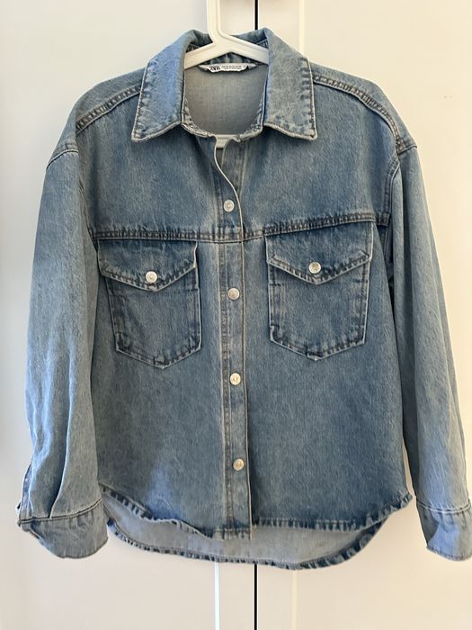Kurtka/koszula jeansowa Zara 34