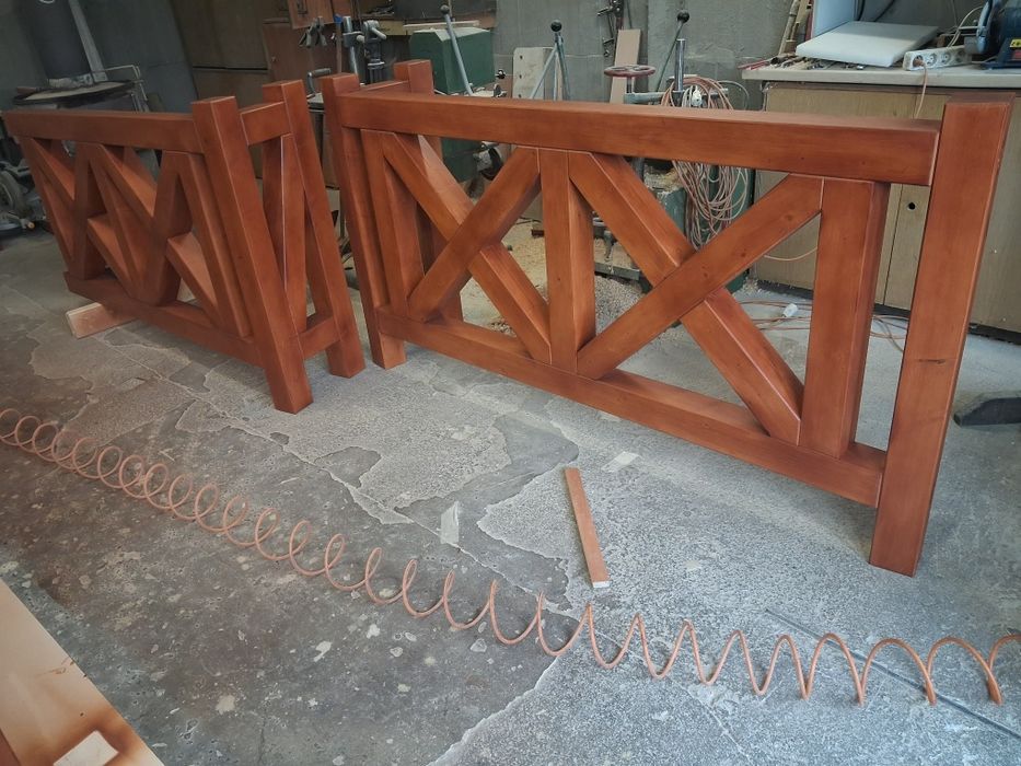 Balustrada drewniana