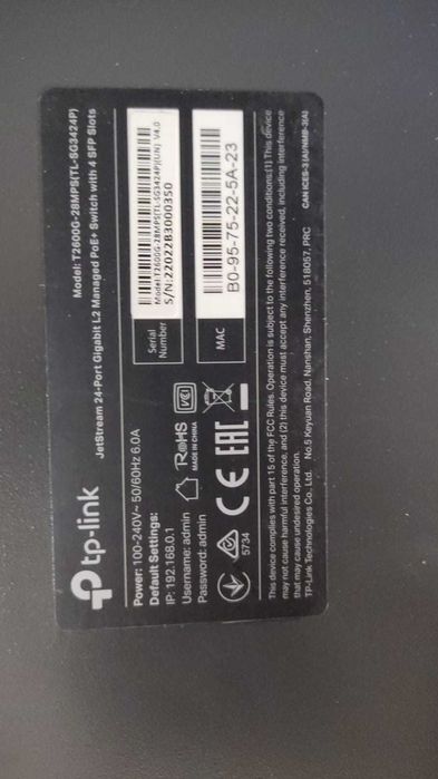 Armário Bastidor 22 unidades + material sistema videovigilancia