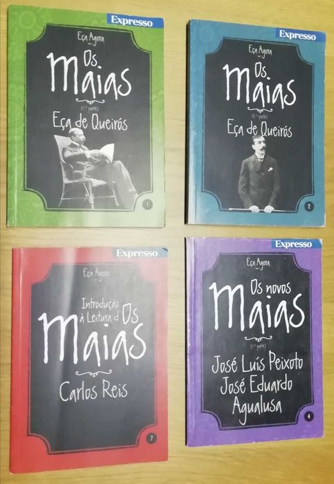 Livros Os Maias de Eça de Queirós