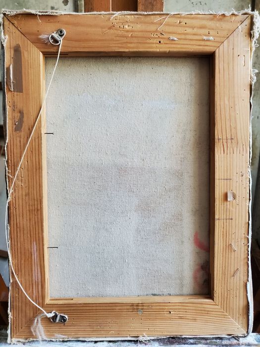 Фрукты, холст, масло