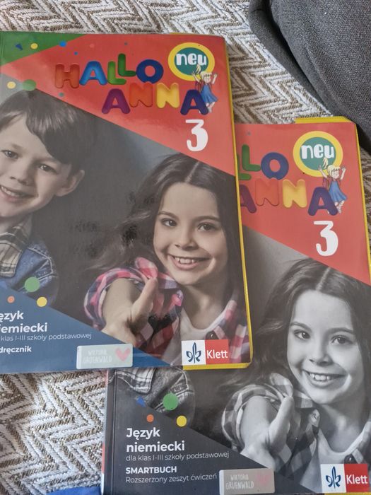 Hallo Anna 3 podręcznik + ćwiczenia wypełnione