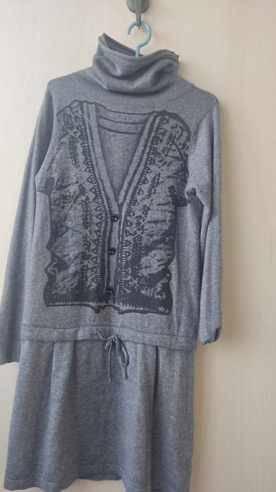 Sweter tunika damska