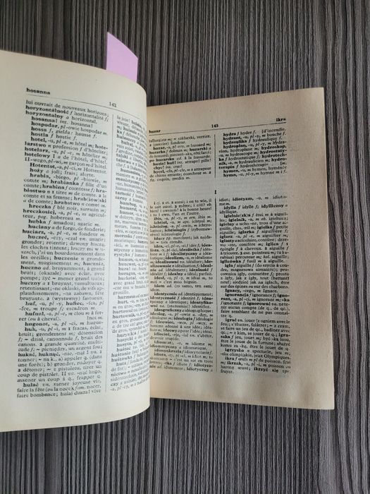 4051. "Słownik francusko polski polsko francuski" Paweł Kalina