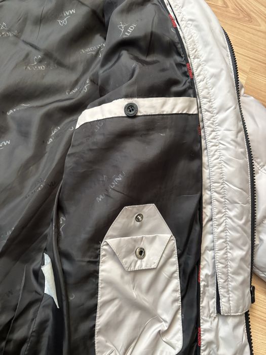 Пуховик чоловічий сірий укорочений, р. 48