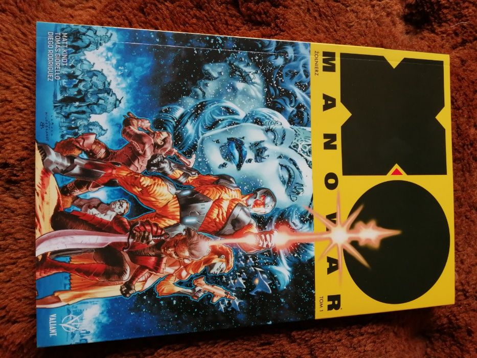 Komiks "XO Manowar t.1" Matt Kindt