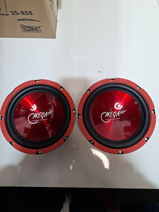 Głośniki samochodowe Mega Kick 20 cm / 8 cali komplet