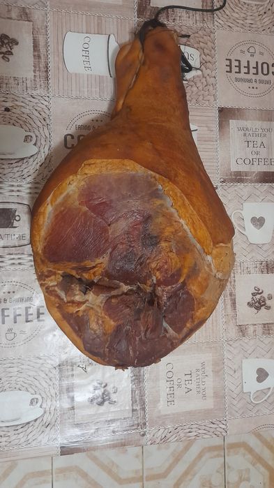 Домашні копченості, буженина. М'ясо холодного копчення