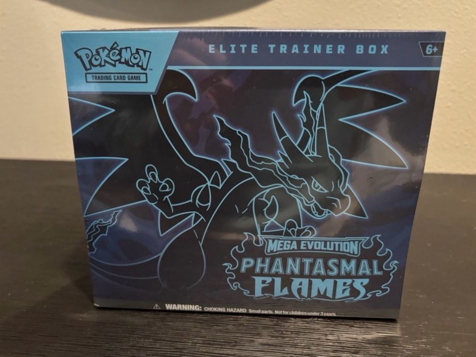Pokemon ETB Phantasmal Flames Charizard
