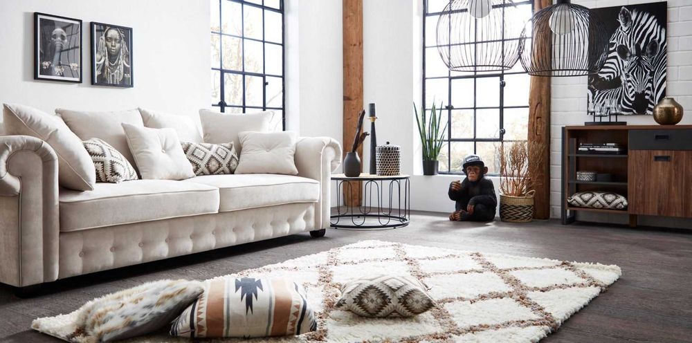 Sofa,kanapa Glamour trzy osobowa  z funkcją spania PRODUCENT