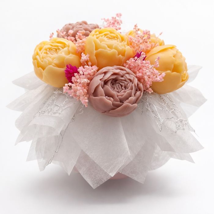 Flower Box mini z wosków sojowych