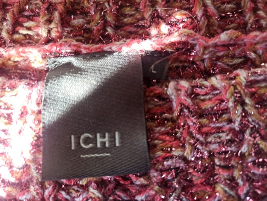 Różowy sweter damski ICHI r. L NOWY