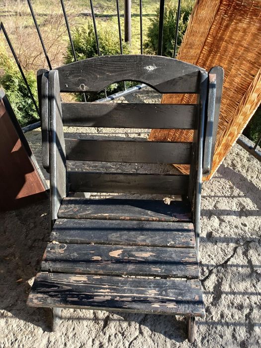 Meble ogrodowe, stół i 4 krzesła