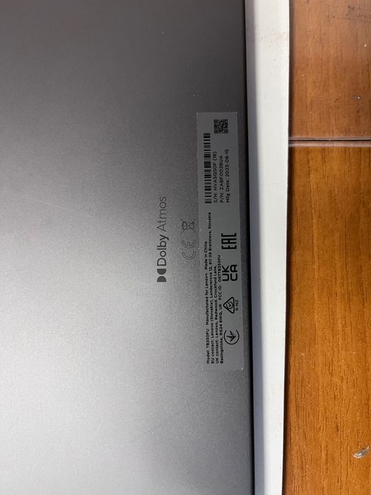 Планшет Lenovo Tab P11 (2nd Gen) 6/128 WiFi (ZABF0028UA) Storm Grey