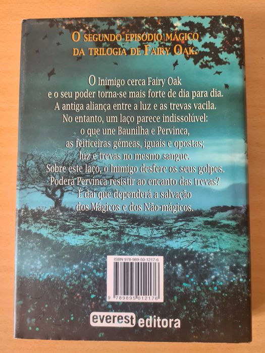 Livro juvenil "Fairy Oak - O Encanto das Trevas" de Elisabetta Gnone