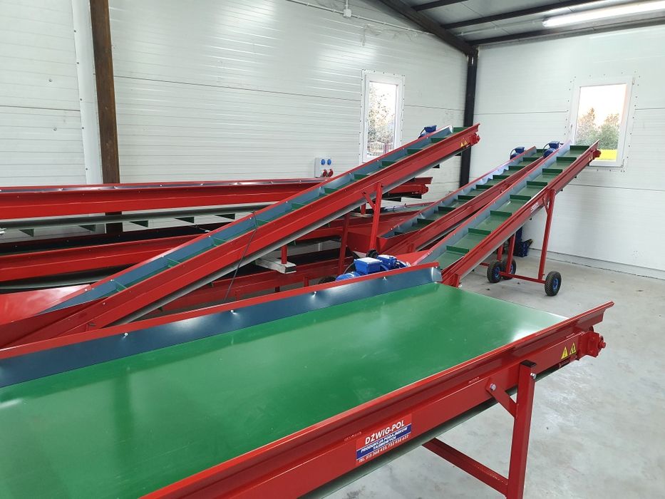 DZWIG-POL Stół przebierczy,,taśmociąg,podajnik taśmowy,przenośnik