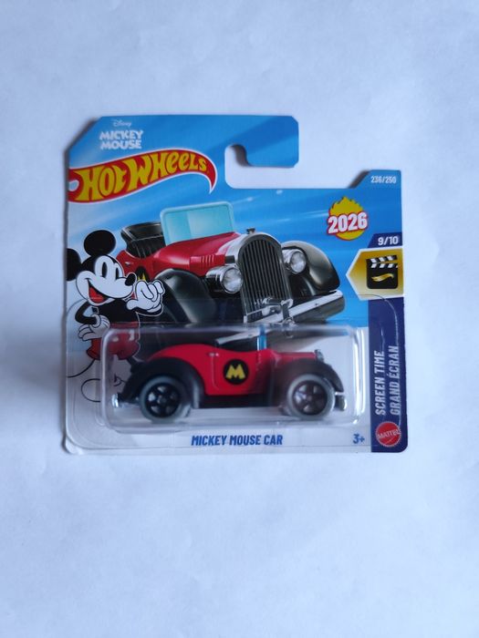 Hot Wheels Mickey Mouse Car