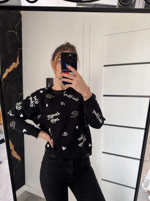 Bluza czarna disney