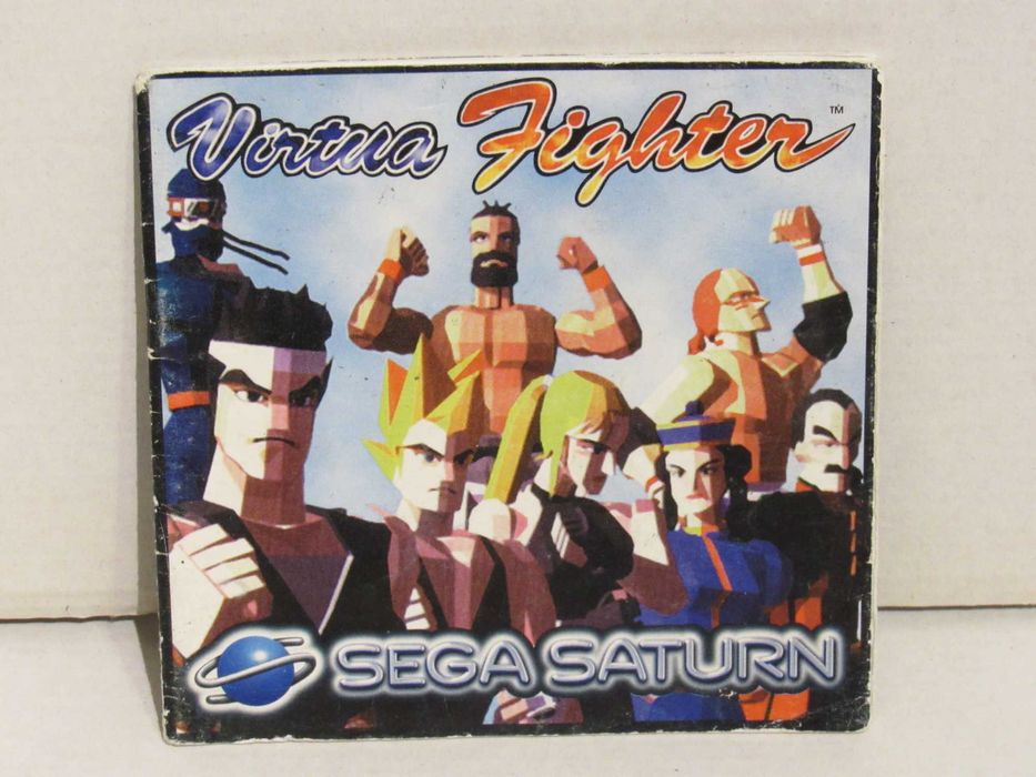 Manuais PT Virtua Fighter 1 e 2 Sega Saturn64564250334211120