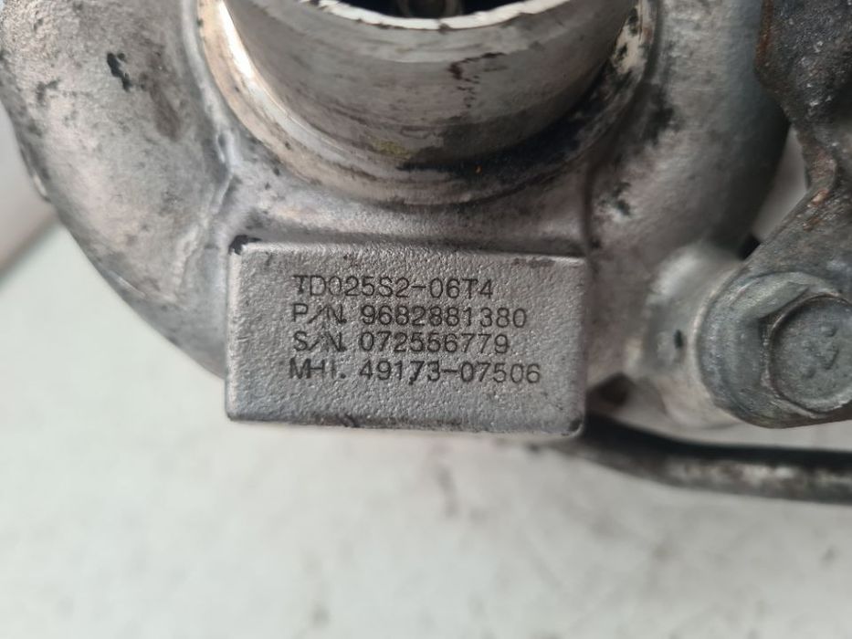 TURBO ORIGINAL TD025S206T4 9682881380 072556779 CITROËN C4 I 1 MK1