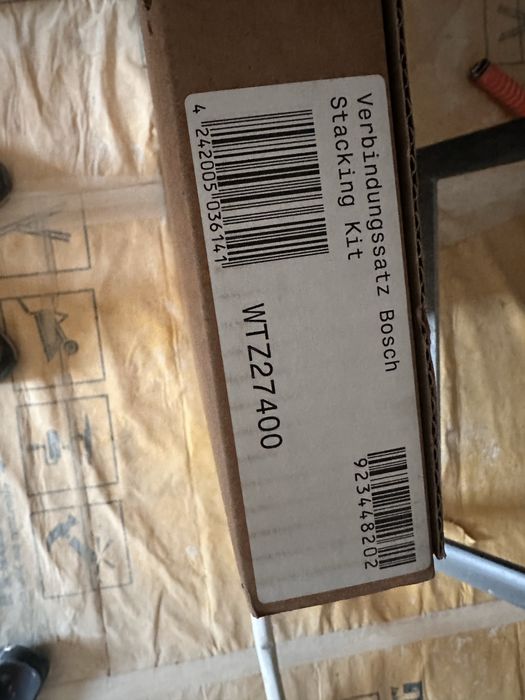 Łącznik do pralki i szuszarki bosch WTZ27400