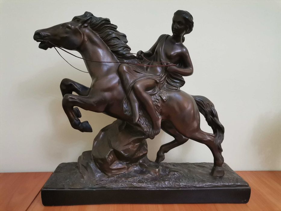 Rzeźba figuralna "Déesse à Cheval"  druga połowa XIX wieku