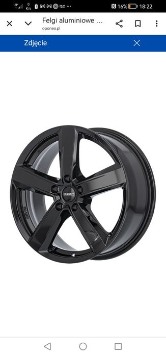 Opony alufelgi 17 letnie stan bardzo dobry uniwersalne