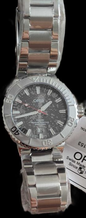 Relógio Oris Aquis Date Relief NOVO