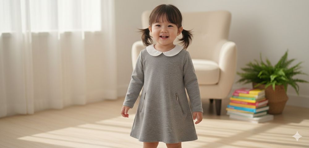 5*10*15 Sukienka z kołnierzykiem  za grosze