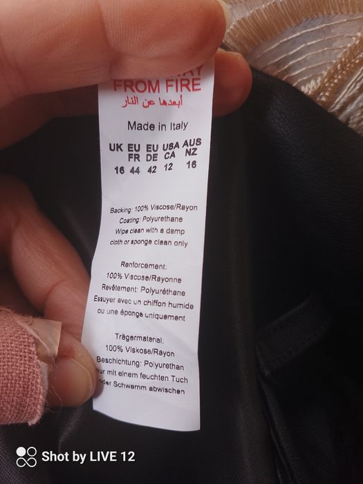 Spodnie eko skóra dzwony- boohoo - nowe