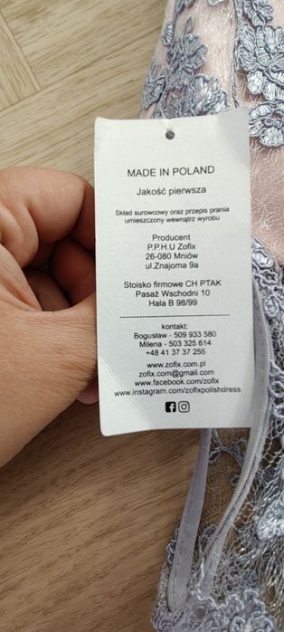 Sukienka wesele korona L
